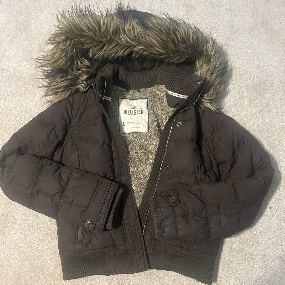 Hollister Y2K puffer jacket